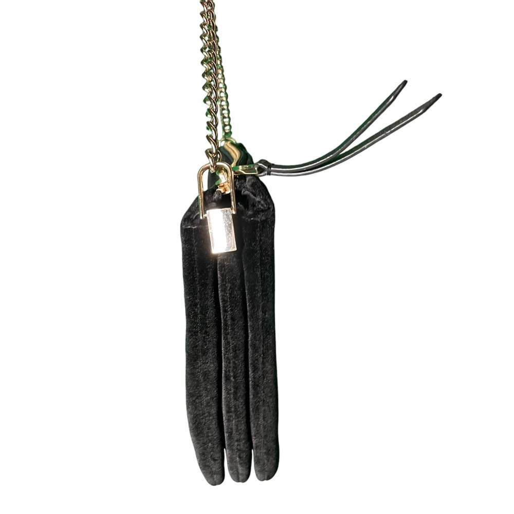 Kate Spade New York 249634 Womens Dawn Place Velvet Madelyne Hand Bag Black. - Picture 7 of 15